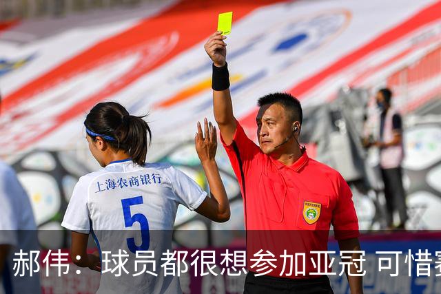 郝伟：球员都很想参加亚冠 可惜赛程跟联赛冲突